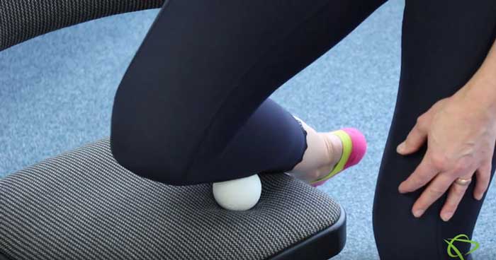 Inside shins exercise by pleasantview Physiotherapy
