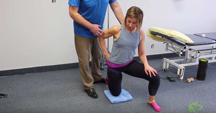 Pleasantview Physio Physiotherapist Round Hip Capsular Stretches