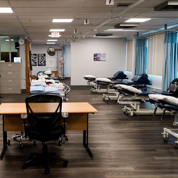Inside view of clinic