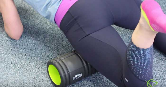 Edmonton physiotherapist explains how do Quad Mobilization Exercises